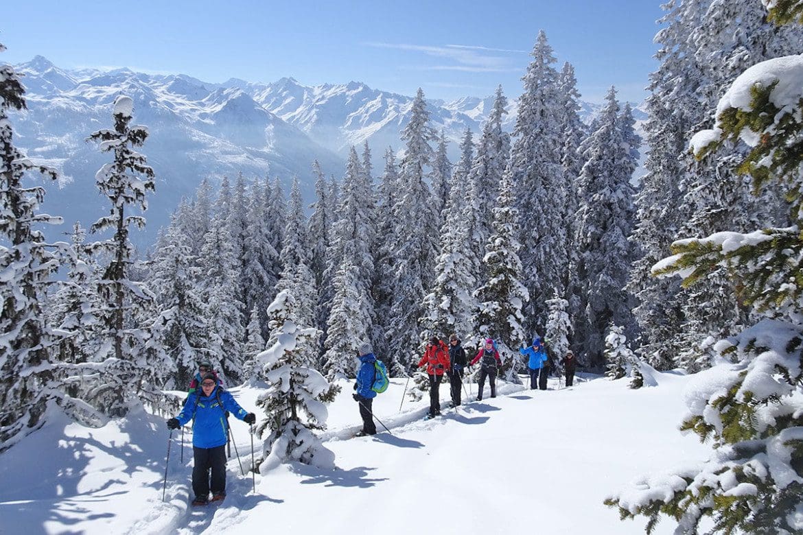 Geführte Schneeschuhtour · Inklusivleistungen im Wanderhotel Kirchner, Kitzbüheler Alpen