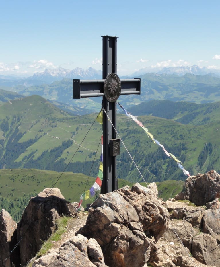 Gipfelkreuz des großen Rettensteins