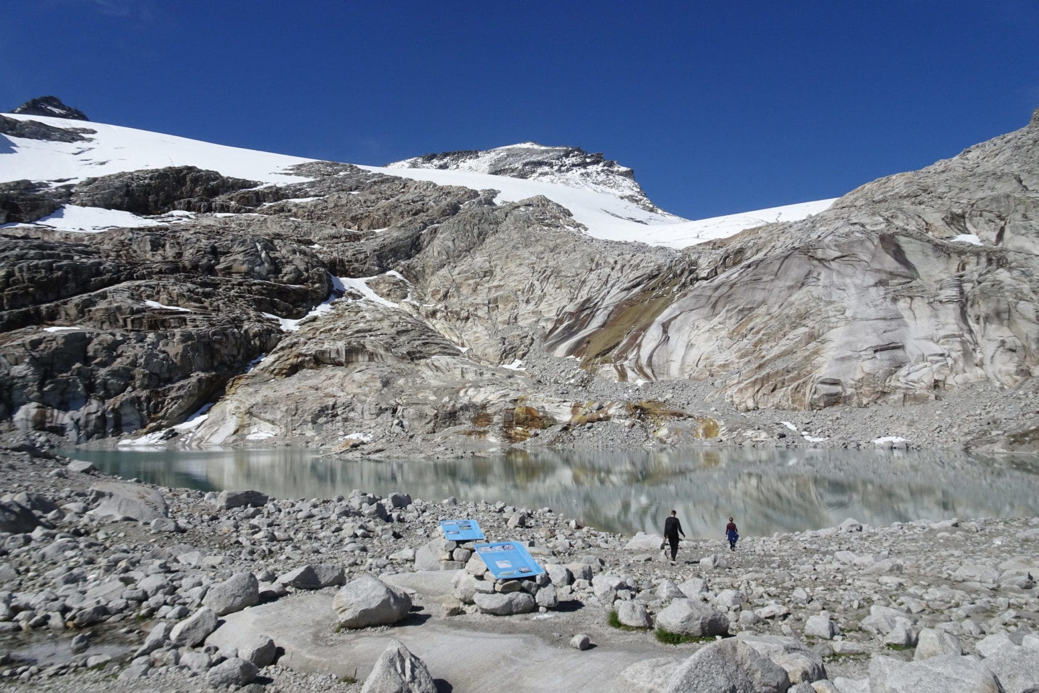 Gletscherlehrweg mit Schautafeln