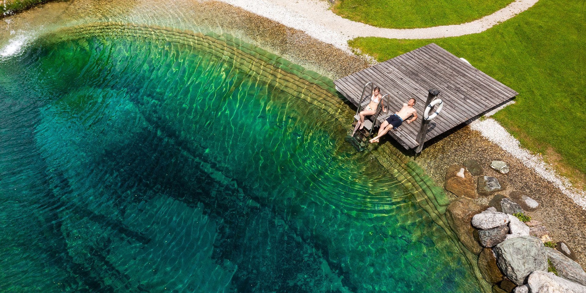 Badesee · Inklusivleistungen im Wanderhotel Kirchner, Kitzbüheler Alpen
