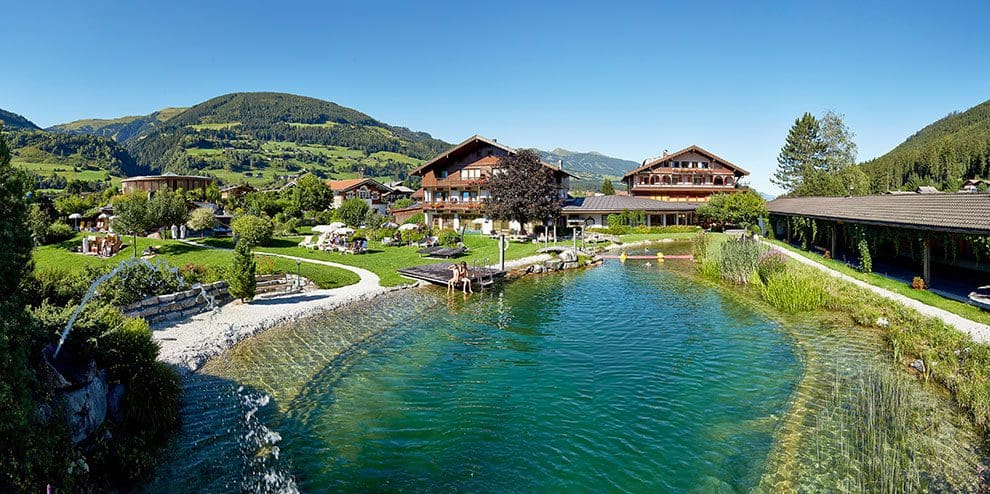 Badesee - Wanderhotel Kirchner, Urlaub in Bramberg Badesee - Wanderhotel Kirchner, Urlaub in Bramberg