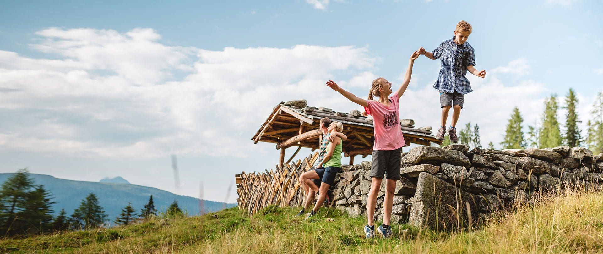 Familien-Wanderurlaub in Österreich, Wandern mit Kindern