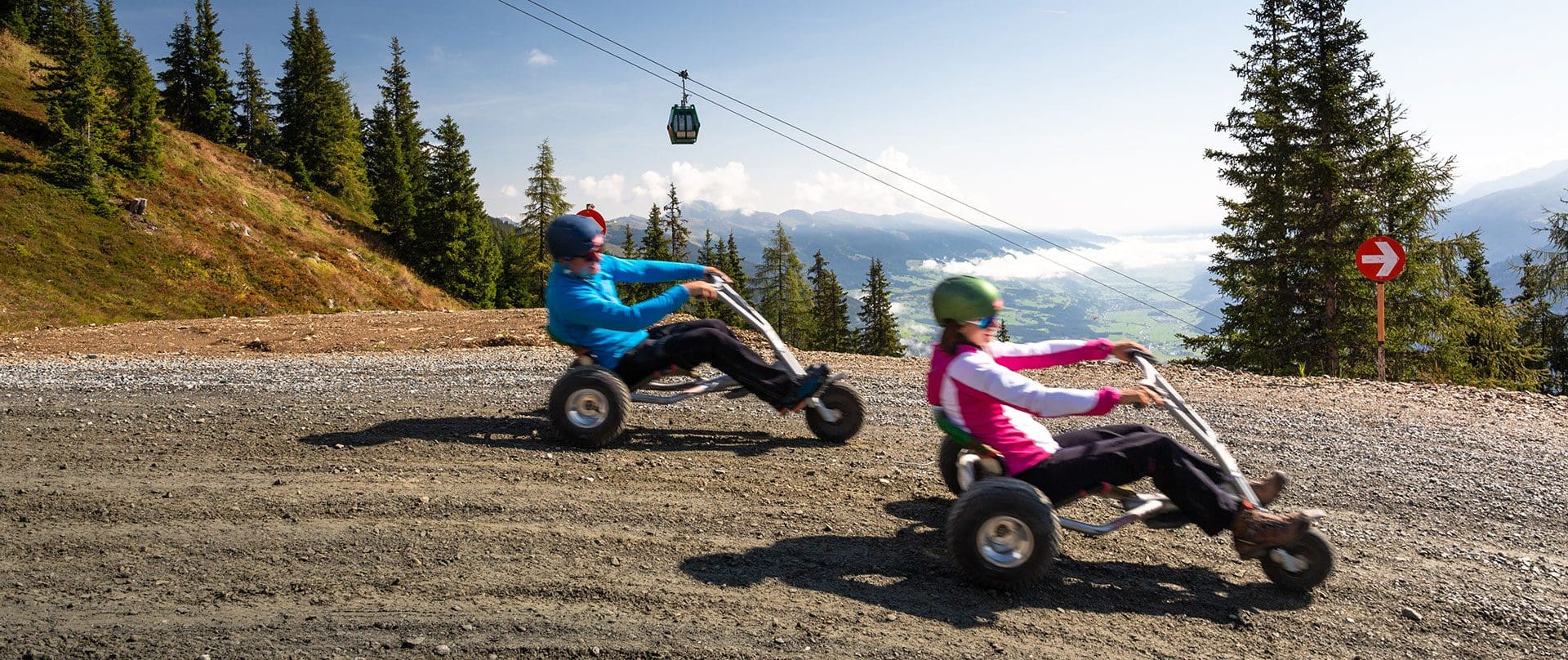 Mountaincart in Bramberg am Wildkogel