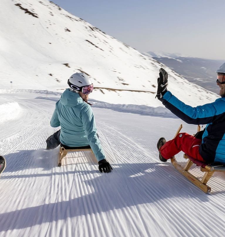 Rodeln in Bramberg, Rodelbahn Bramberg am Wildkogel