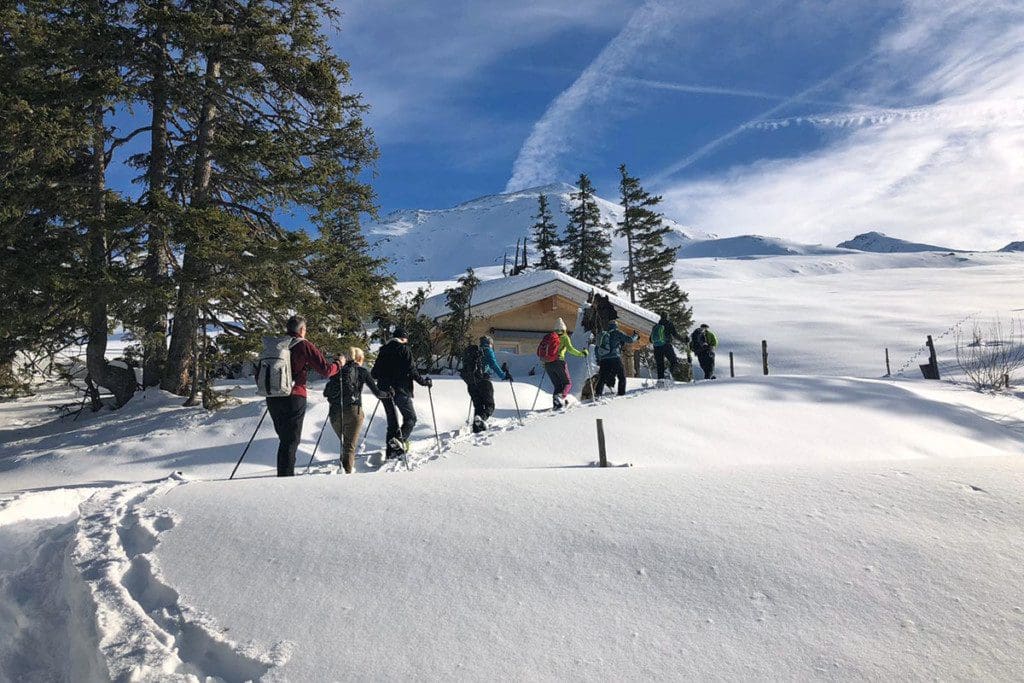 Schneeschuhwanderung - Aktivhotel in Österreich