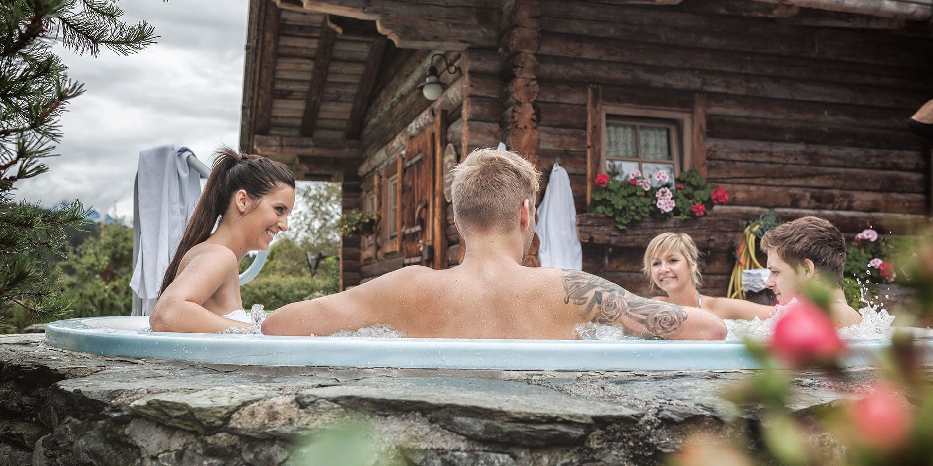 Whirpool · Inklusivleistungen im Wanderhotel Kirchner, Kitzbüheler Alpen